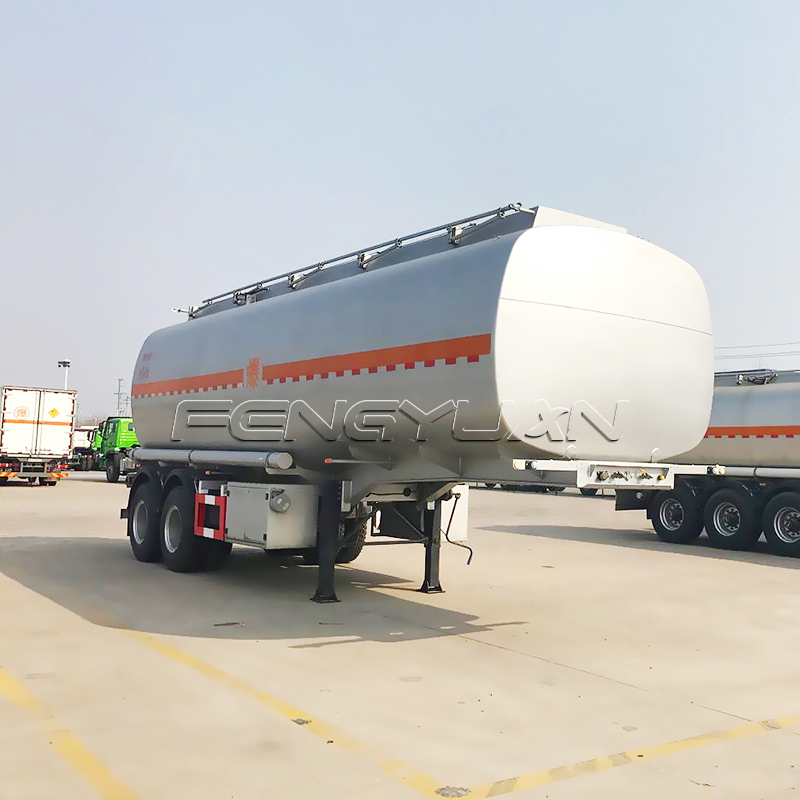 Aluminum Fuel Transport Semi Trailer