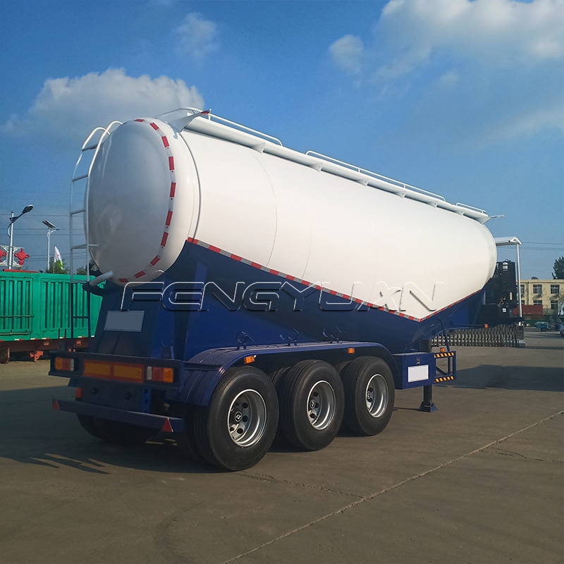 Aluminum Alloy Cement Bulker Trailer